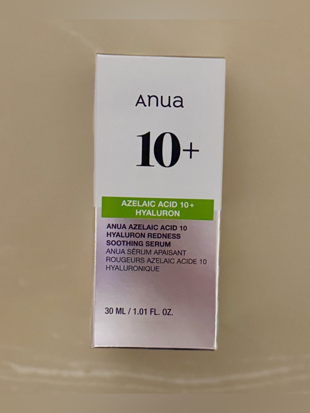 Anua Azelaic Acid 10+ Hyaluron Redness Soothing Serum 30 mL ~ K-Beauty Hydration